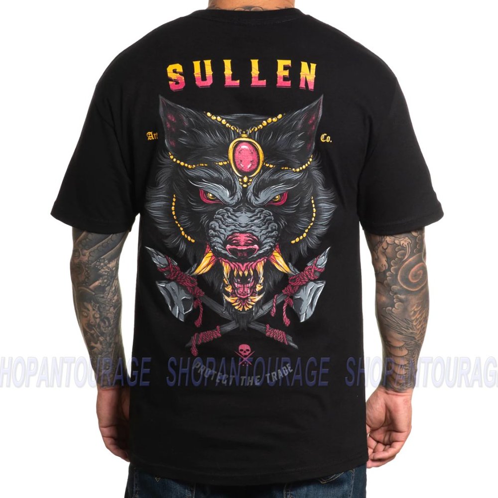 Sullen Art Collective Predator Badge SCM4693 Standard Short Sleeve Men`s T-shirt